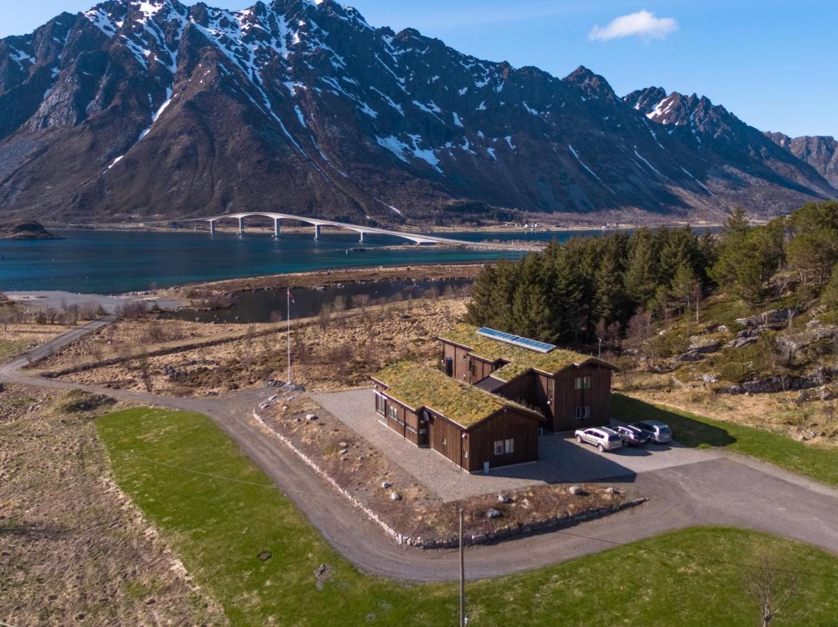 Kleppstad Lodge Lofoten Experience Sydalen Exterior foto