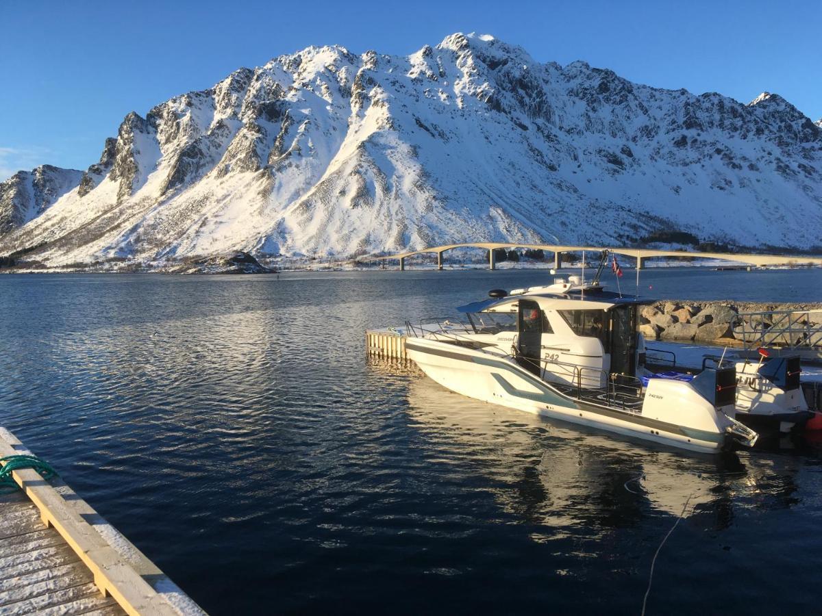 Kleppstad Lodge Lofoten Experience Sydalen Exterior foto